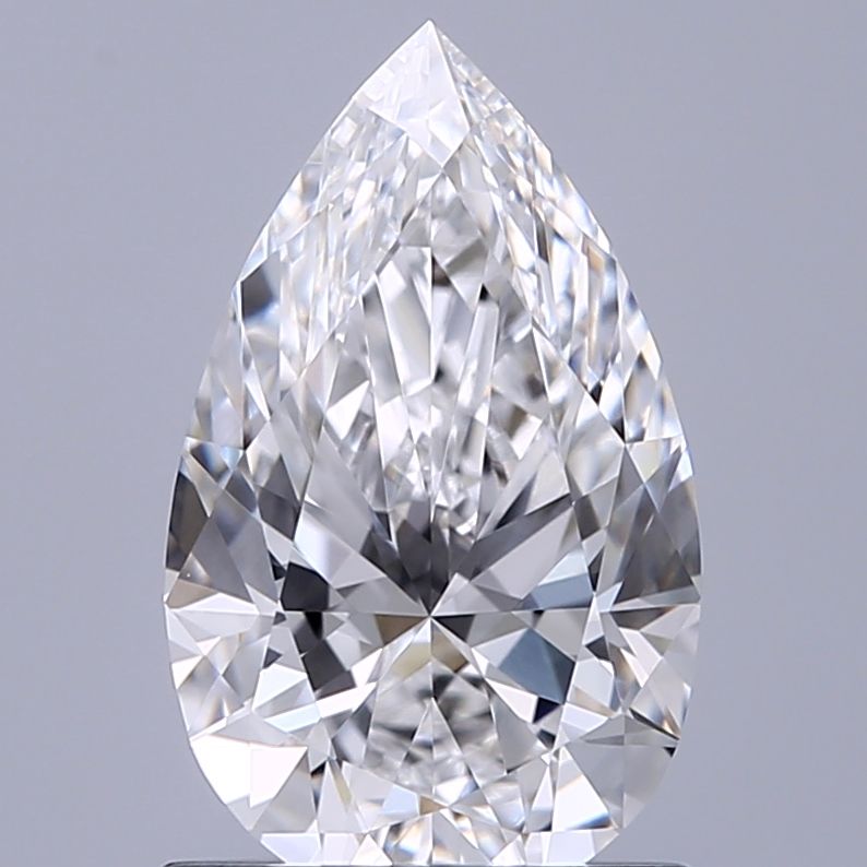 1.12 ct. pear Lab Grown Diamond front image