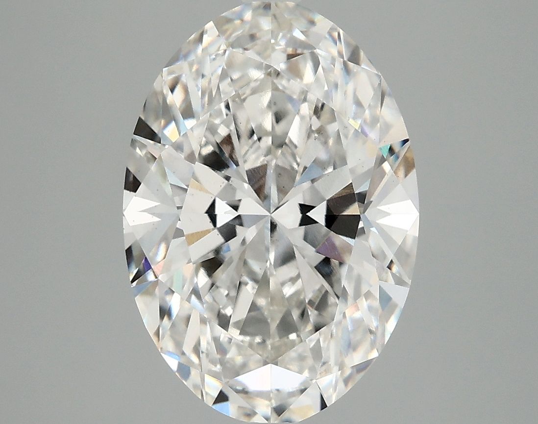 4.08 ct. oval Lab Grown Diamond front image