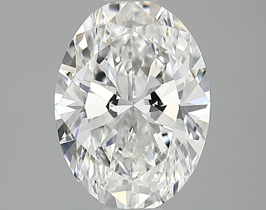2.02 ct. oval Lab Grown Diamond front image