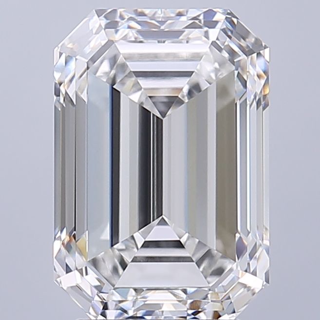 3.70 ct. emerald Lab Grown Diamond front image