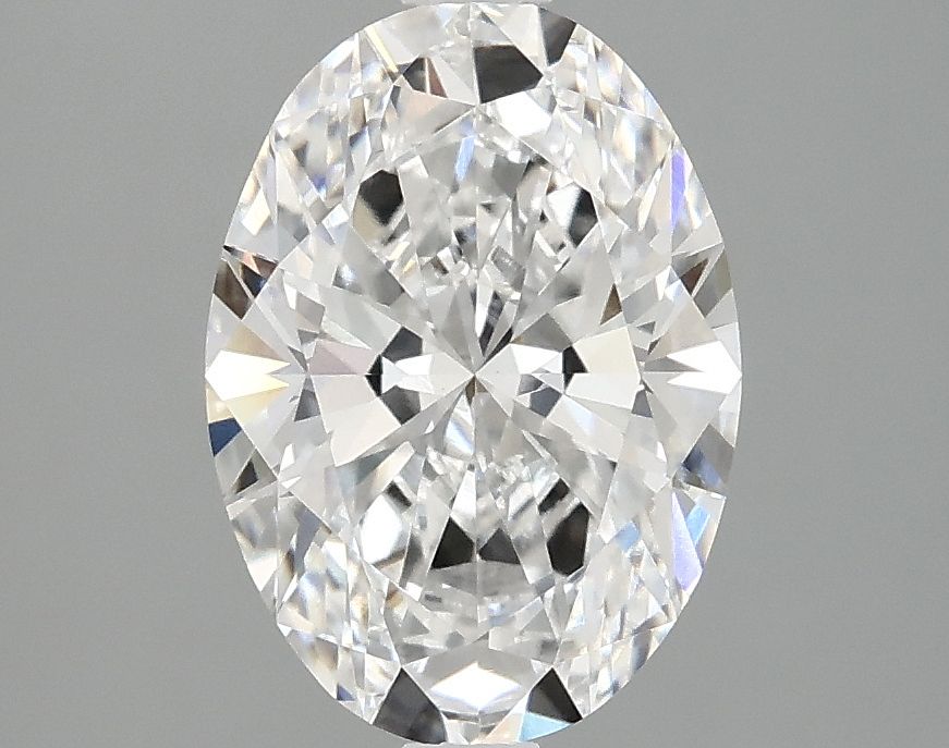 2.08 ct. oval Lab Grown Diamond front image