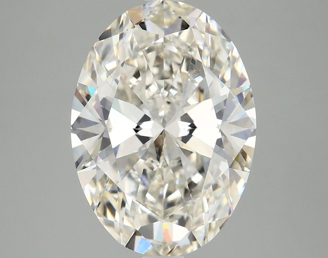 3.95 ct. oval Lab Grown Diamond front image