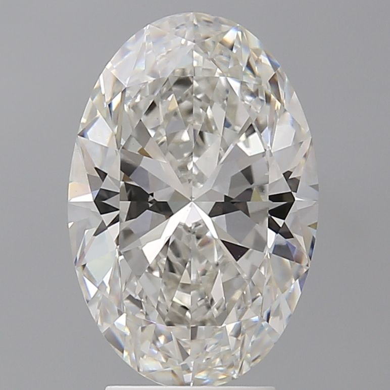 4.07 ct. oval Lab Grown Diamond front image