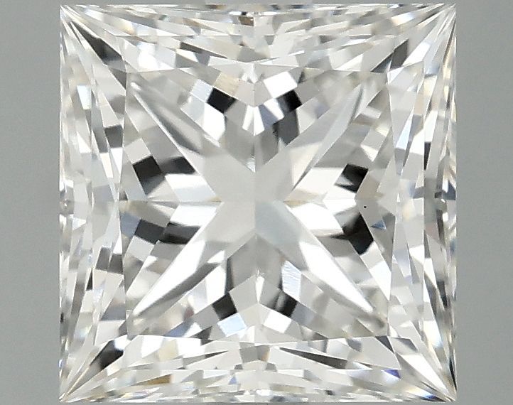 2.06 ct. princess Lab Grown Diamond front image