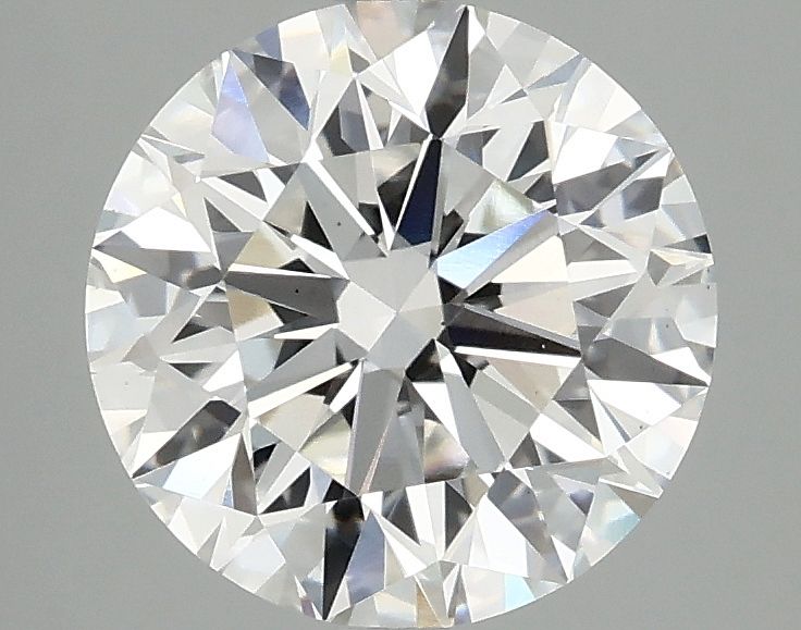 2.50 ct. round Lab Grown Diamond front image