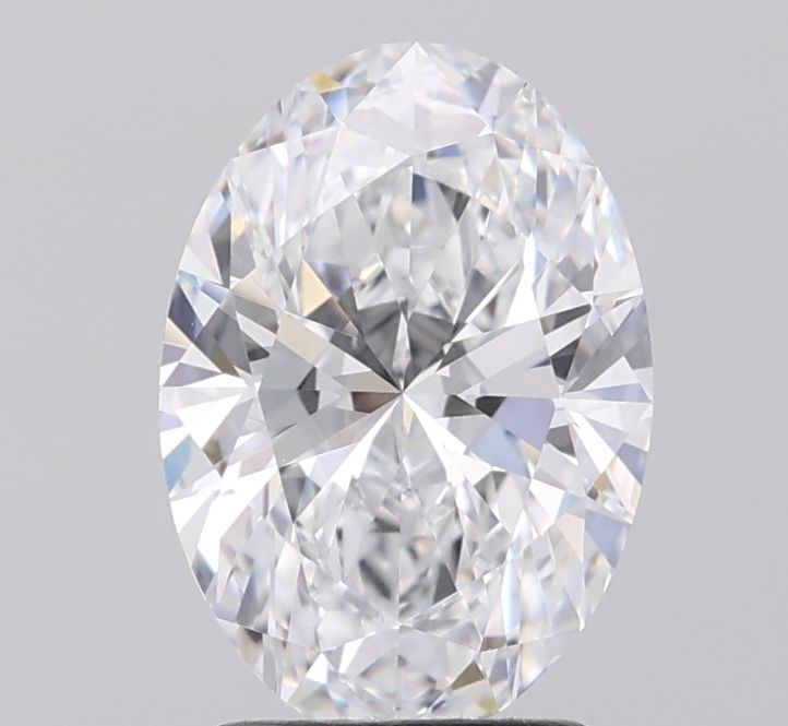 2.05 ct. oval Lab Grown Diamond front image