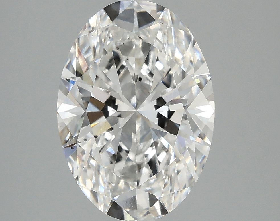 3.10 ct. oval Lab Grown Diamond front image