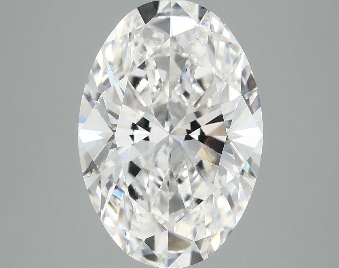 3.93 ct. oval Lab Grown Diamond front image