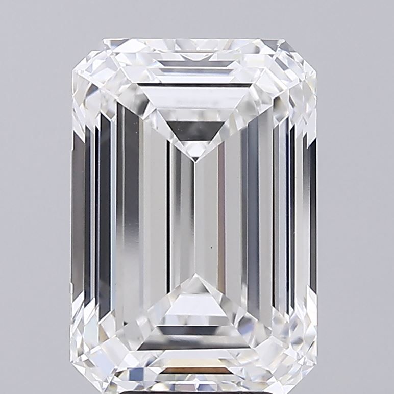 6.10 ct. emerald Lab Grown Diamond front image