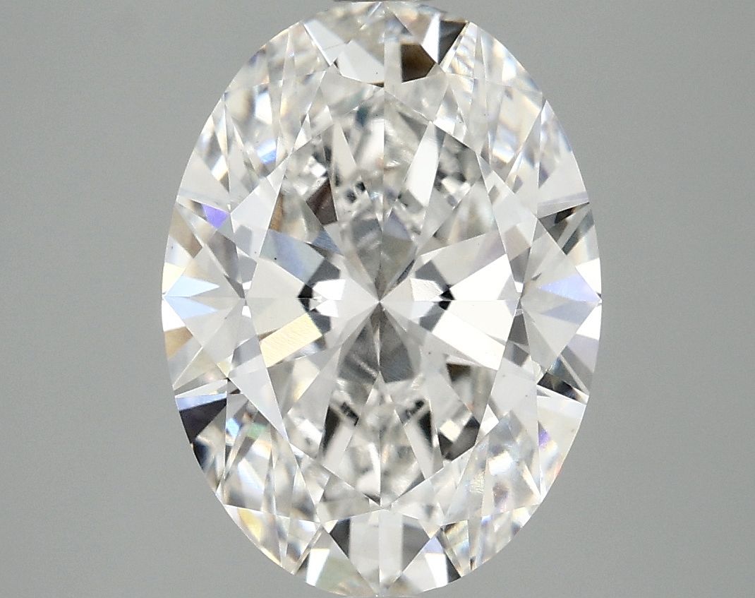 4.09 ct. oval Lab Grown Diamond front image