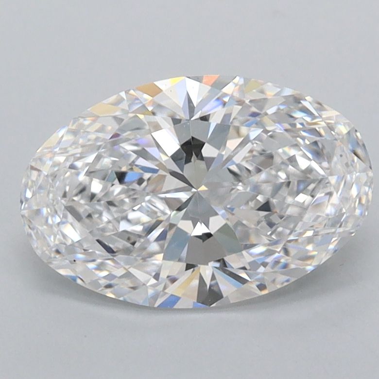 1.56 ct. oval Lab Grown Diamond front image