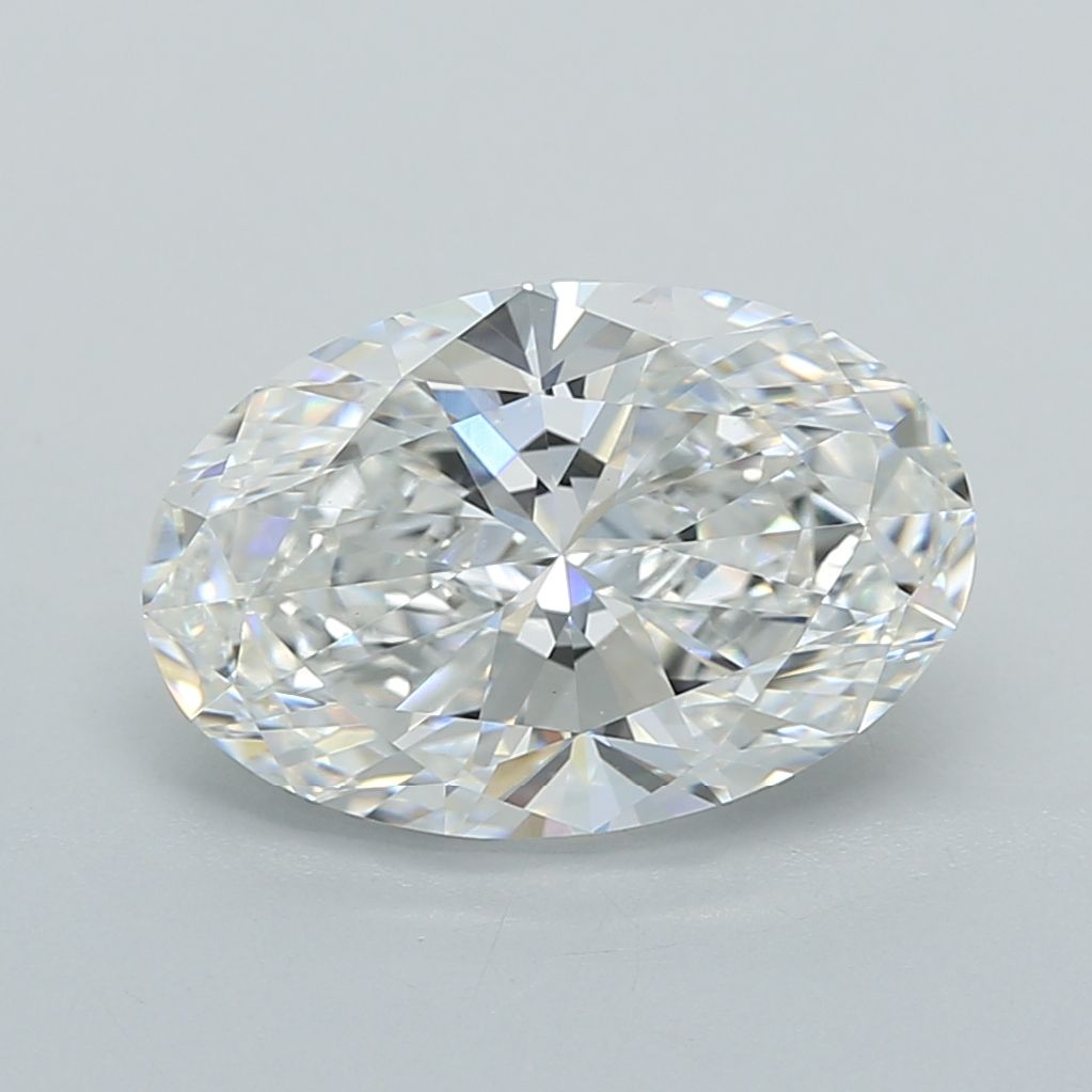 3.05 ct. oval Lab Grown Diamond front image