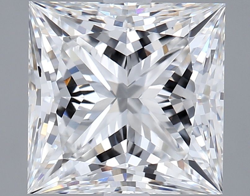 3.02 ct. princess Lab Grown Diamond front image