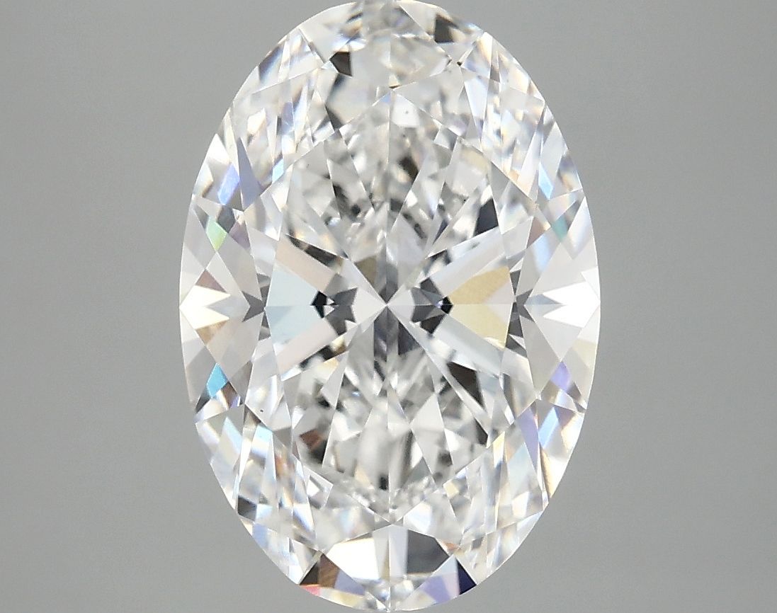 4.07 ct. oval Lab Grown Diamond front image