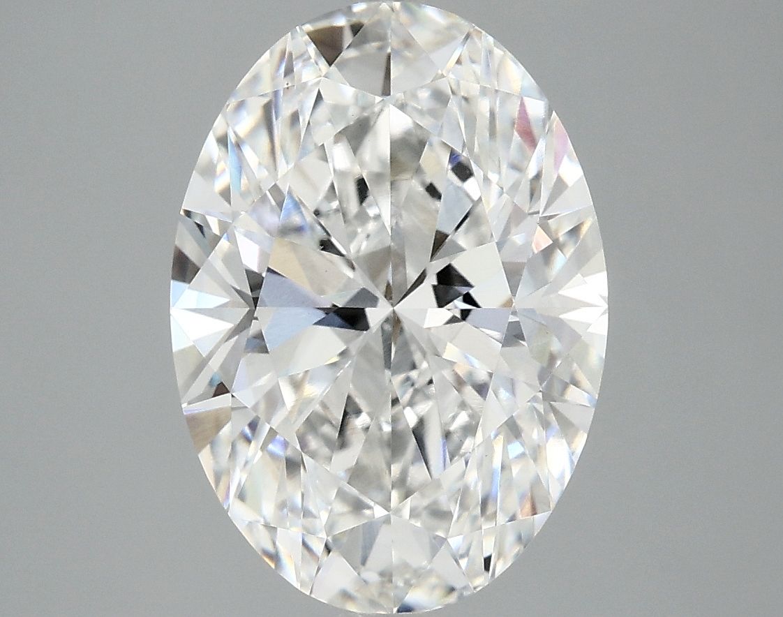4.08 ct. oval Lab Grown Diamond front image