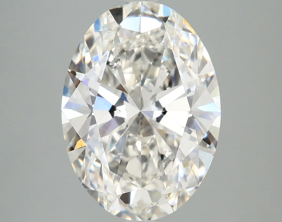 3.88 ct. oval Lab Grown Diamond front image