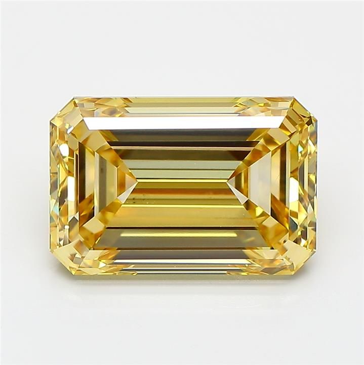 4.89 ct. emerald Lab Grown Diamond front image