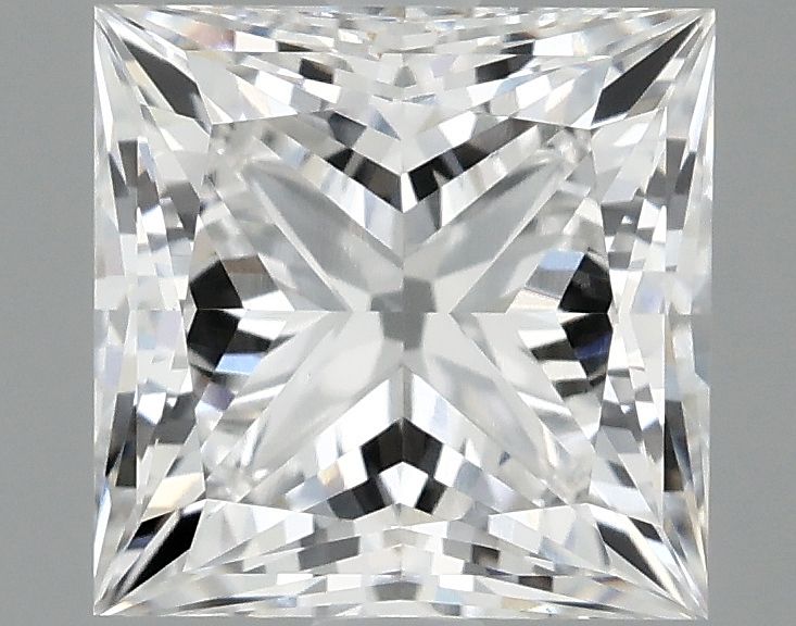 2.10 ct. princess Lab Grown Diamond front image