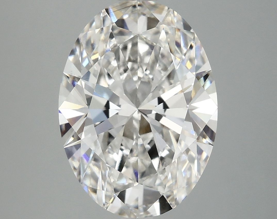 3.94 ct. oval Lab Grown Diamond front image