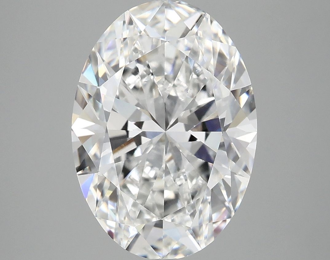 3.91 ct. oval Lab Grown Diamond front image