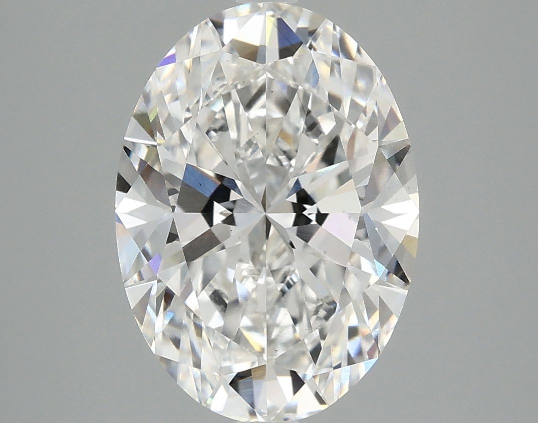 4.02 ct. oval Lab Grown Diamond front image