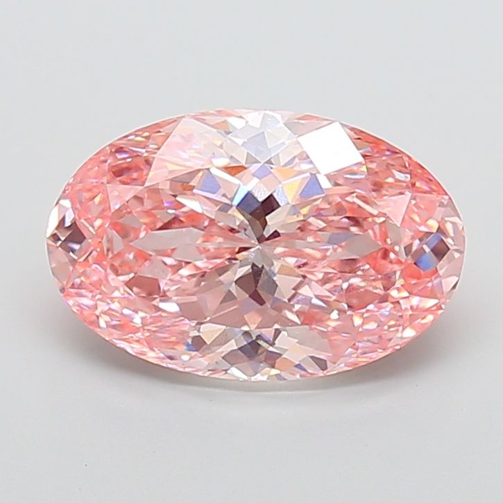 5.12 ct. oval Lab Grown Diamond front image