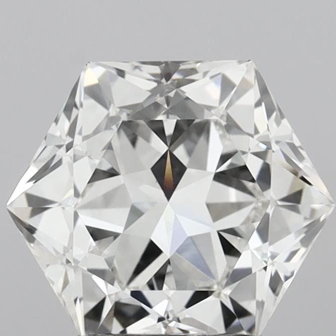 2.03 ct lab-grown Hexagonal Diamond