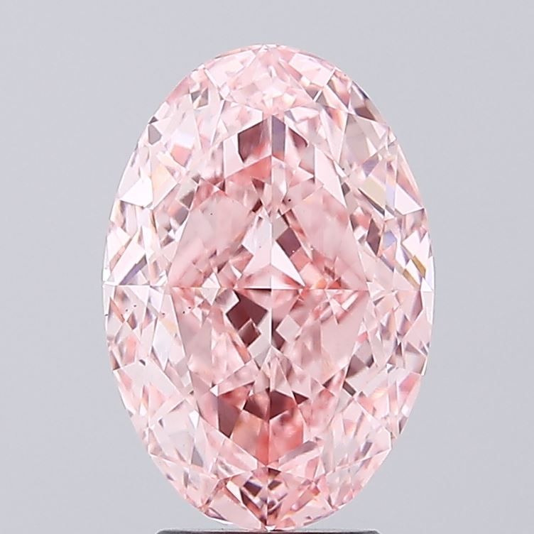 5.01 ct. oval Lab Grown Diamond front image