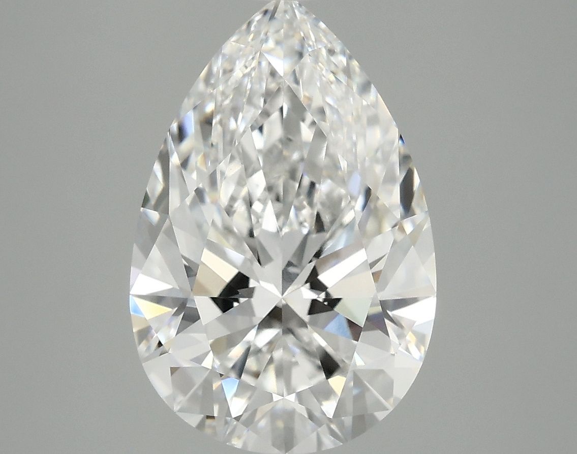 4.10 ct. pear Lab Grown Diamond front image