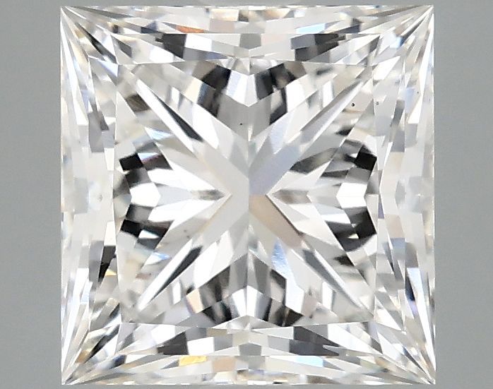3.04 ct. princess Lab Grown Diamond front image