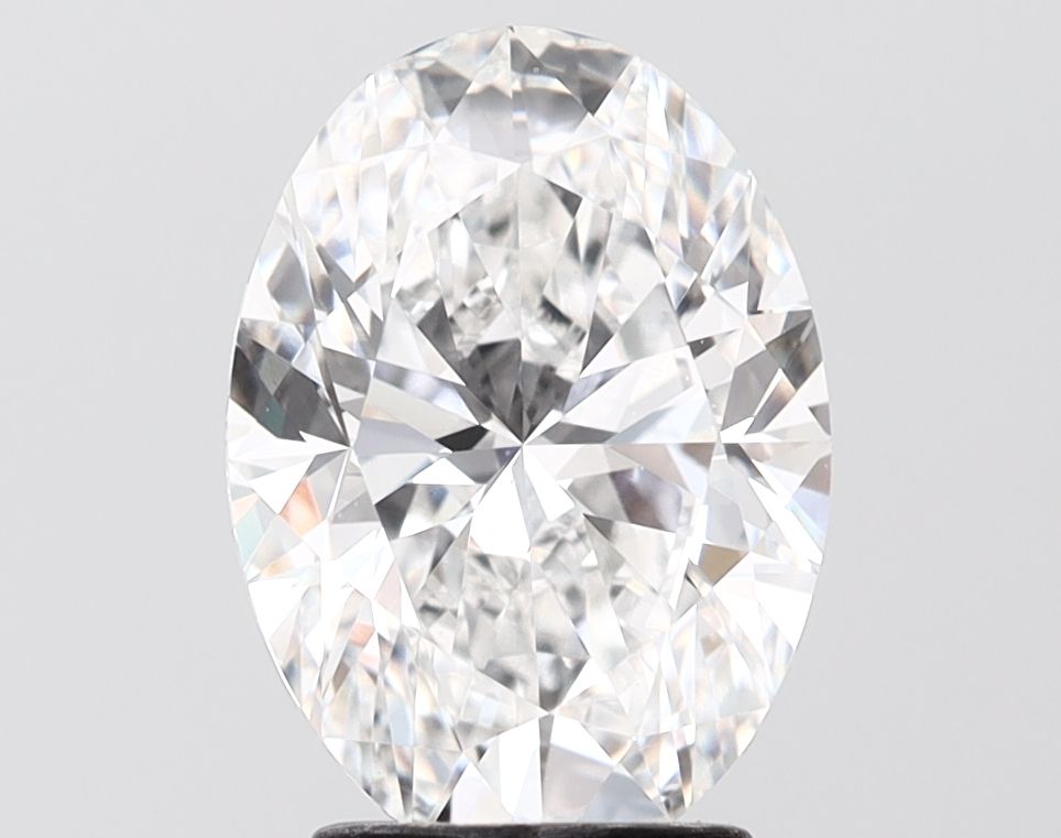 3.04 ct. oval Lab Grown Diamond front image
