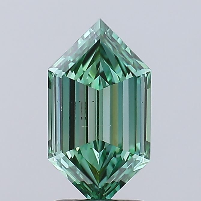 2.09 ct lab-grown Hexagonal Diamond