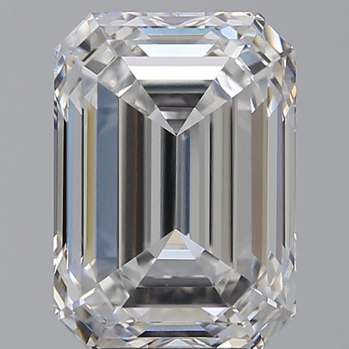6.04 ct. emerald Lab Grown Diamond front image
