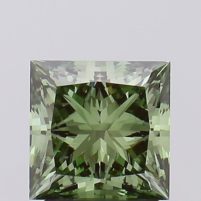 2.02 ct. princess Lab Grown Diamond front image