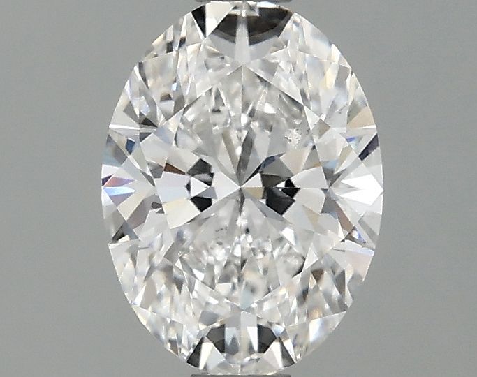 1.10 ct. oval Lab Grown Diamond front image