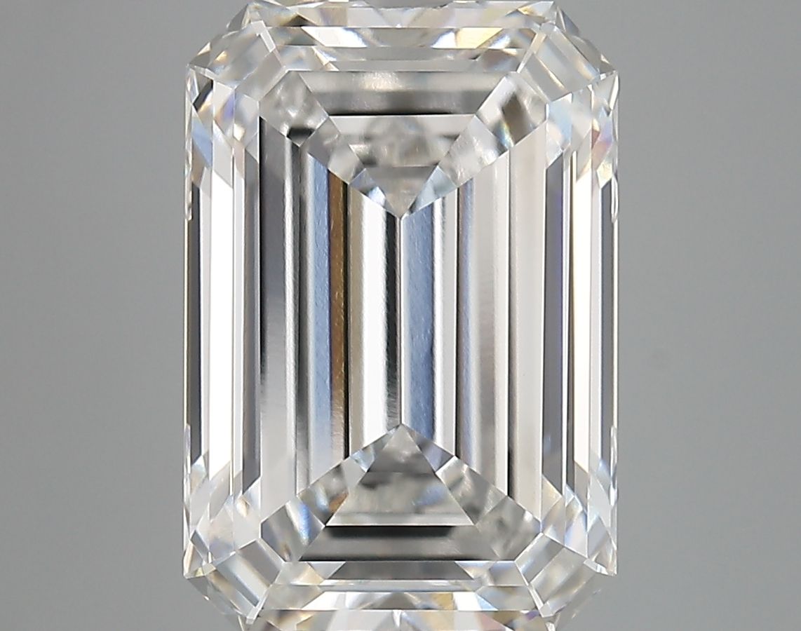 6.65 ct. emerald Lab Grown Diamond front image