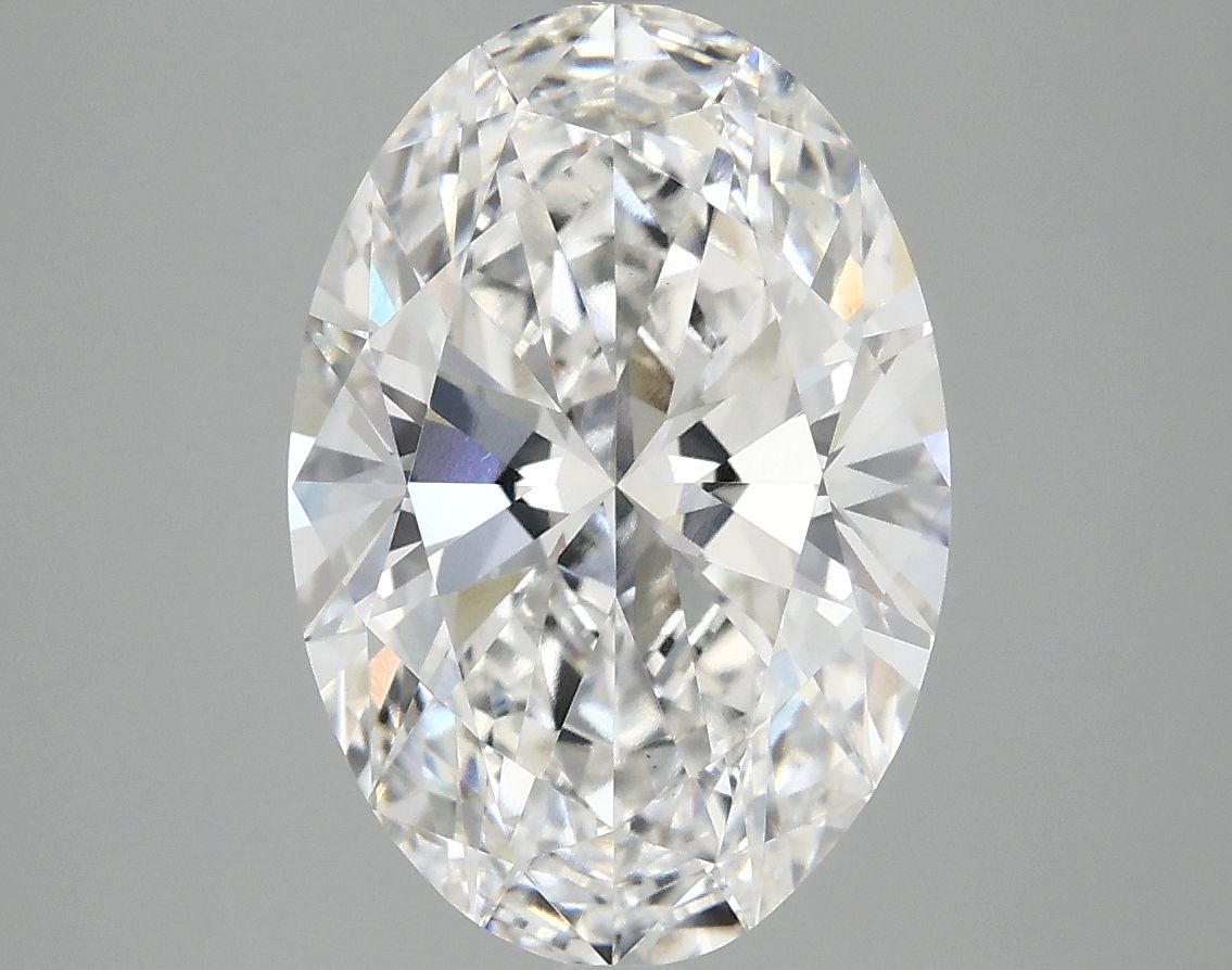 3.83 ct. oval Lab Grown Diamond front image