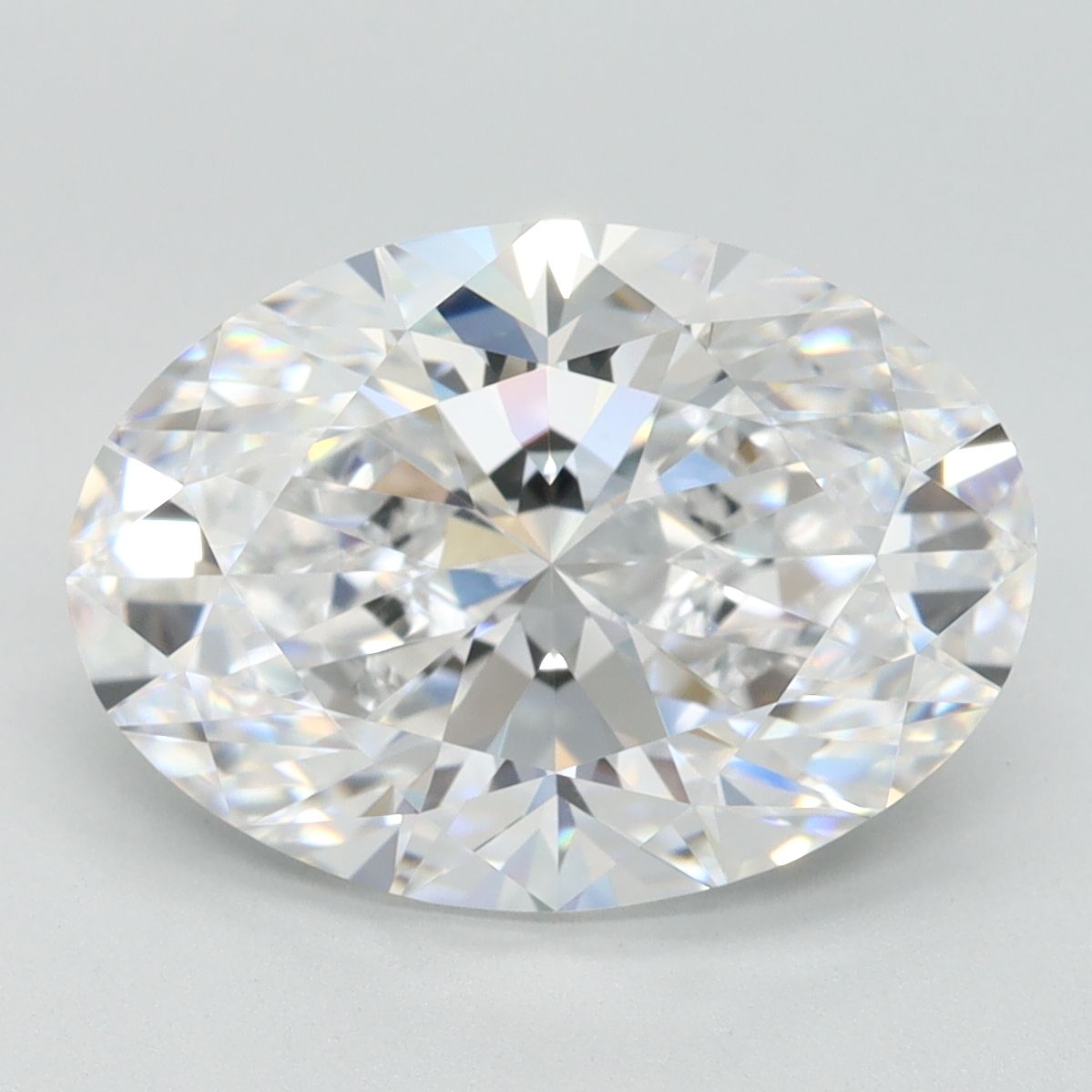 4.12 ct. oval Lab Grown Diamond front image