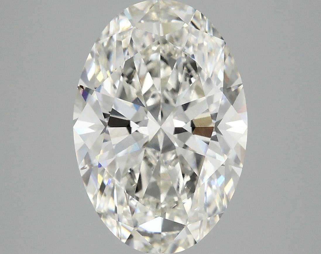 4.09 ct. oval Lab Grown Diamond front image