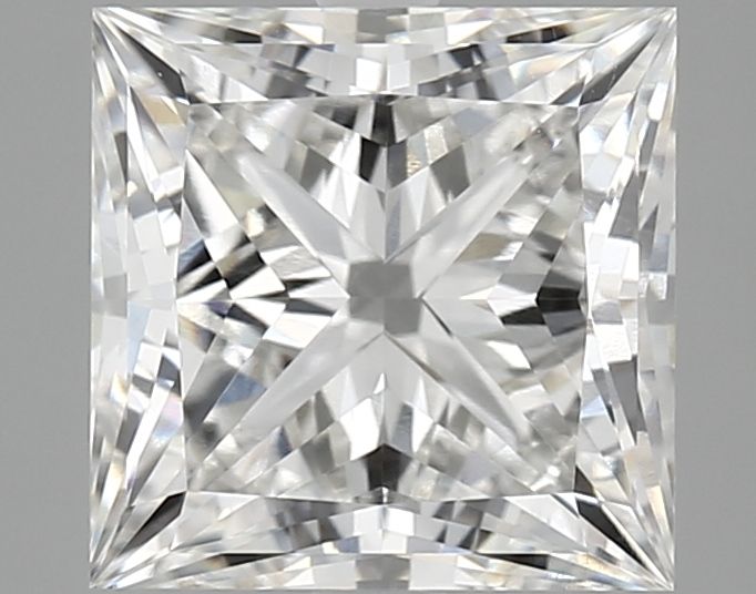 4.08 ct. princess Lab Grown Diamond front image