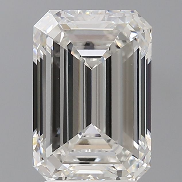 3.57 ct. emerald Lab Grown Diamond front image