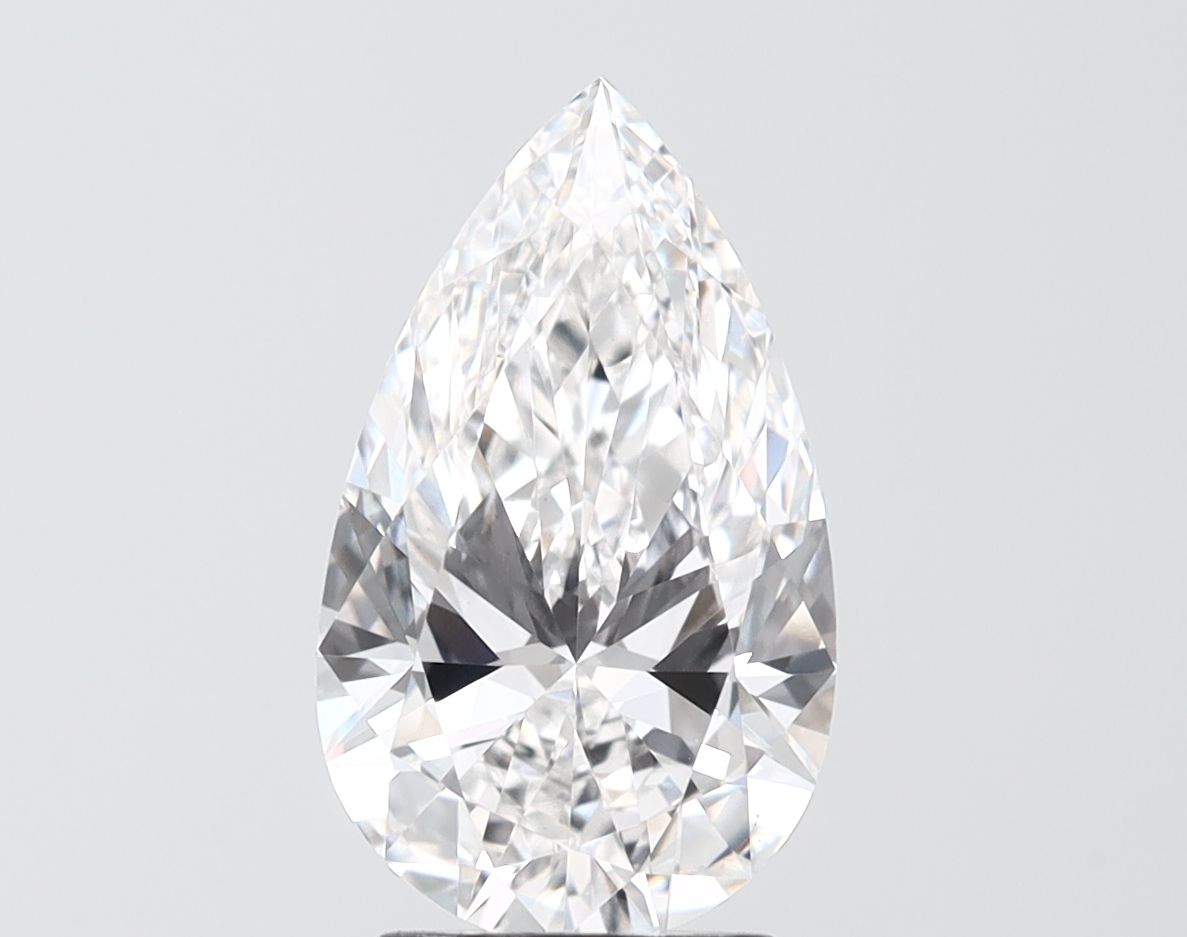2.56 ct. pear Lab Grown Diamond front image
