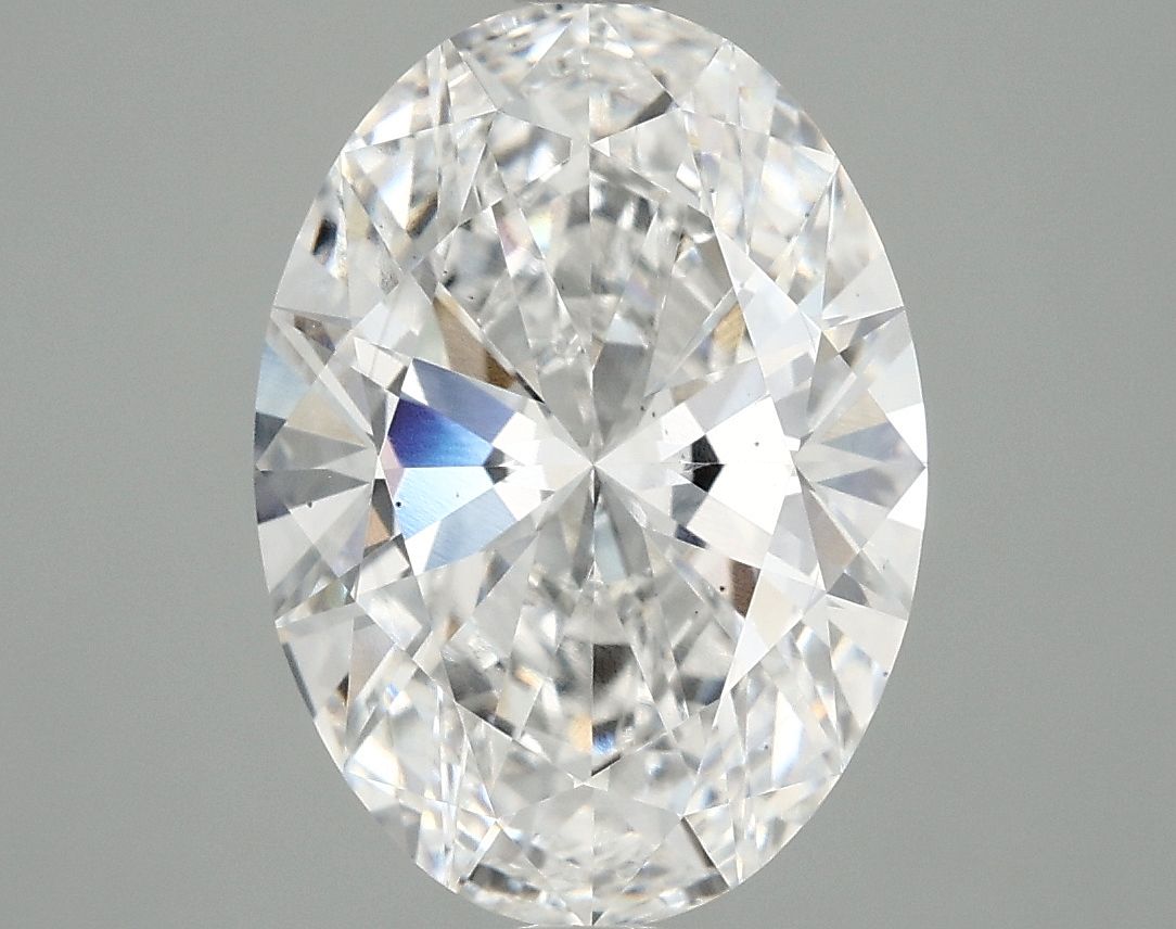 3.93 ct. oval Lab Grown Diamond front image