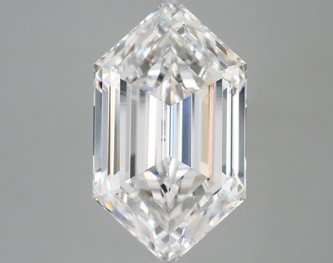 4 ct lab-grown Hexagonal Diamond