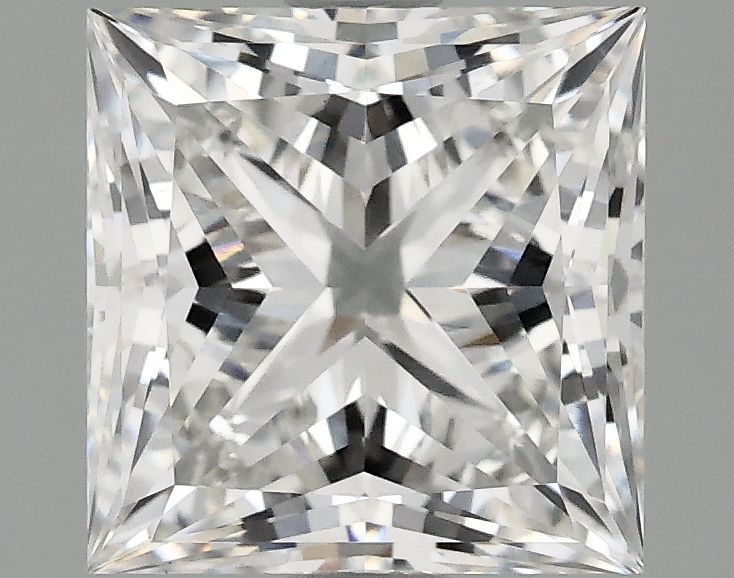 2.10 ct. princess Lab Grown Diamond front image