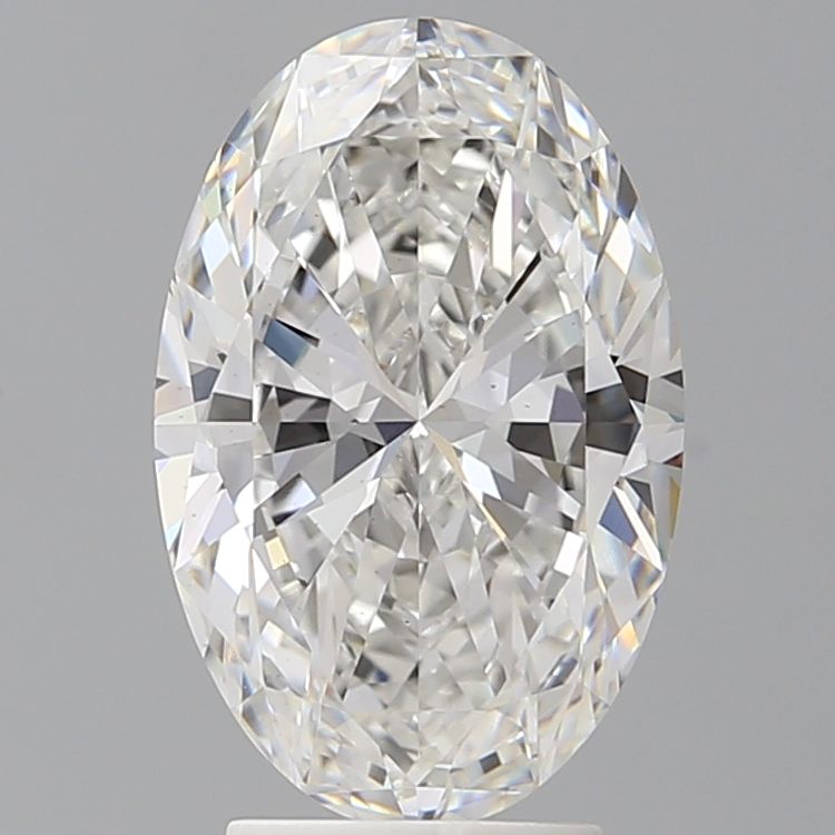 3.58 ct. oval Lab Grown Diamond front image