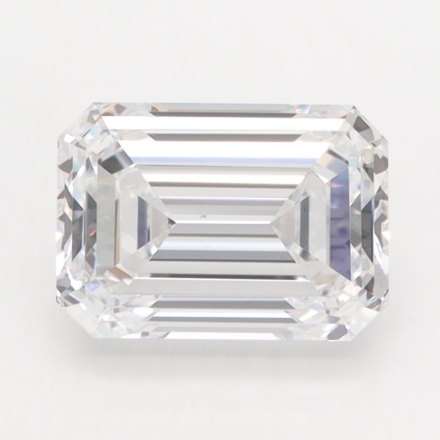 Diament LG szmaragdowy, 2.9 ct, D, IF