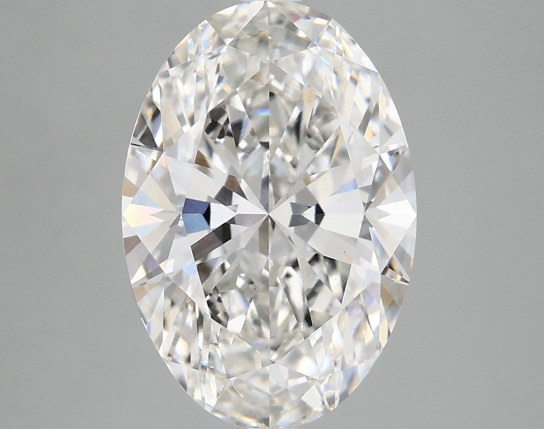 4.10 ct. oval Lab Grown Diamond front image
