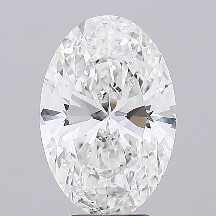 5.01 ct. oval Lab Grown Diamond front image