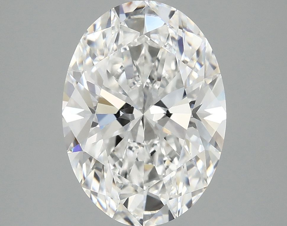 3.02 ct. oval Lab Grown Diamond front image